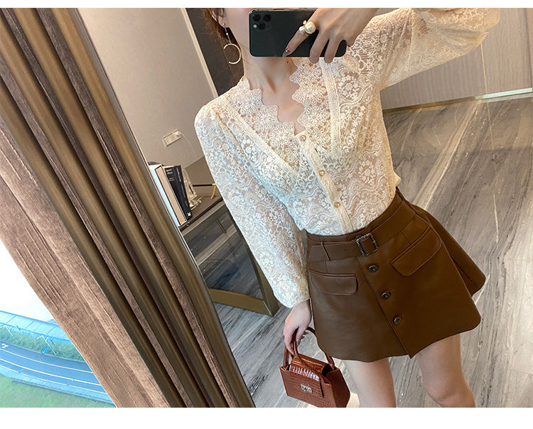 Women’s Elegant Korean Style Blouse