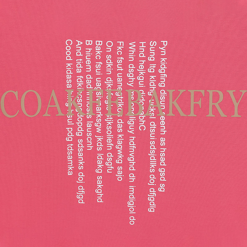 Women’s Loose Cotton Student T-Shirt