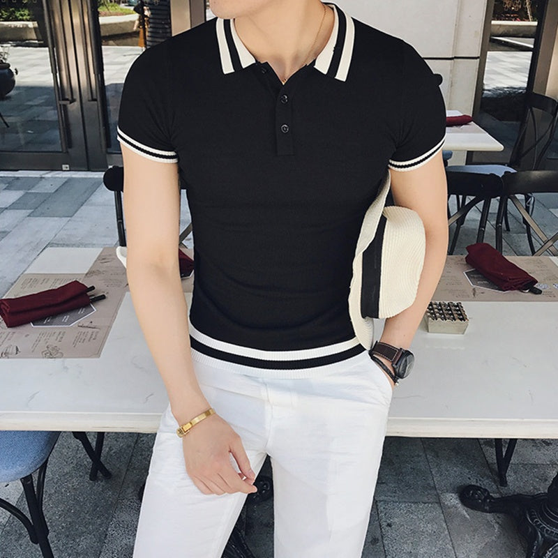 Men’s Casual Thin Polo Shirt