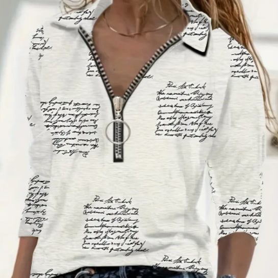 Men’s Casual Loose Long Sleeve Polo Shirt  Spring Collection