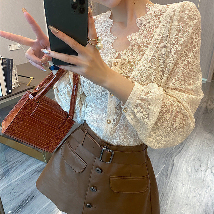 Women’s Elegant Korean Style Blouse